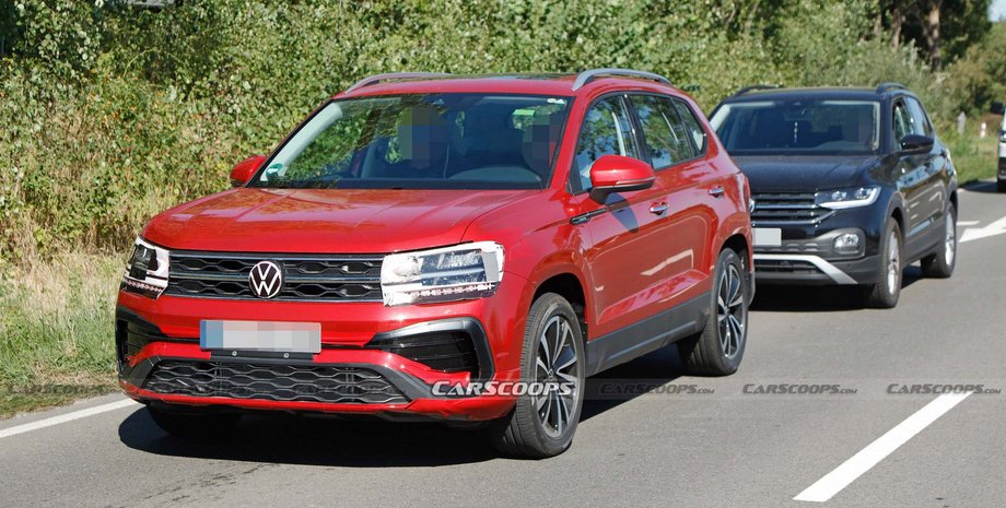 Volkswagen Taos 2023, Volkswagen Taos, новый Volkswagen Taos, кроссовер Volkswagen