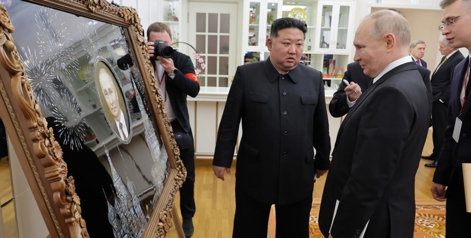 владимир путін, кім чен Ин, північна Корея, кндр, подарунки