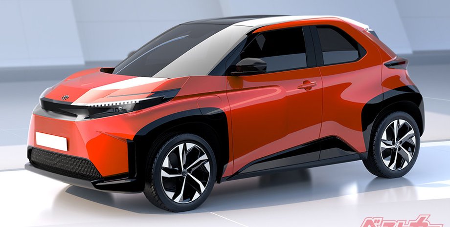 компактный электрокроссовер тойота, электромобиль Toyota, Toyota bZ, кроссовер Toyota
