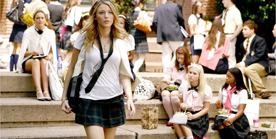 Блейк Лайвли, сплетница, сериал, школьная мода