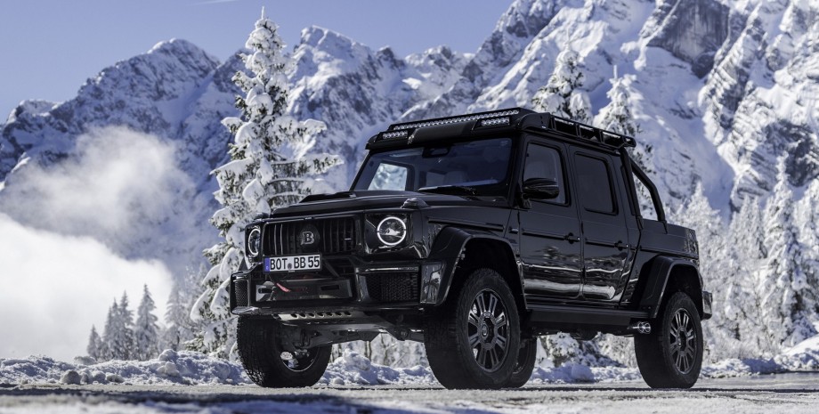 пікап Гелендваген пікап Гелендваген, Brabus XLP 800, Mercedes G-Class Brabus, Mercedes G-Class, Mercedes Brabus, пікап Гелендваген