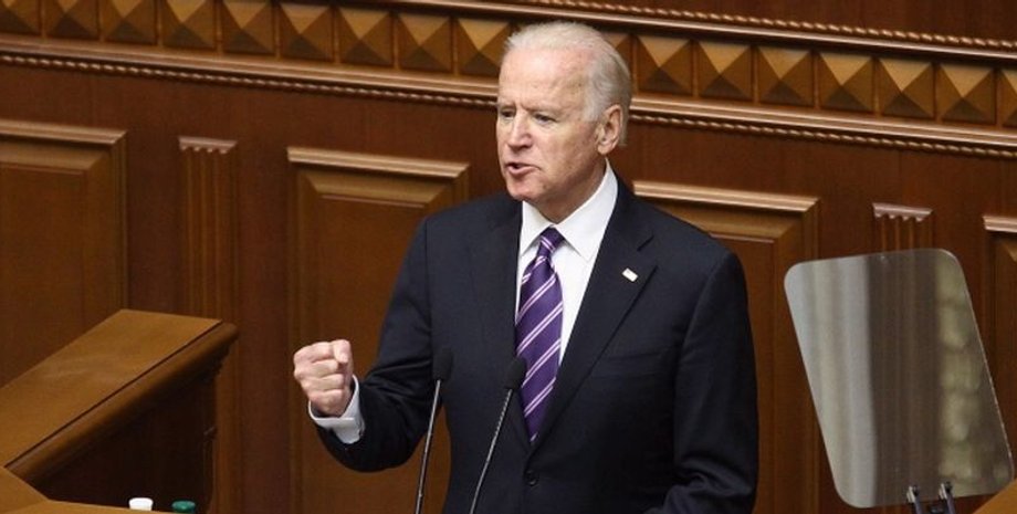 Джо Байден в Верховной Раде / Фото: telegraf.com.ua