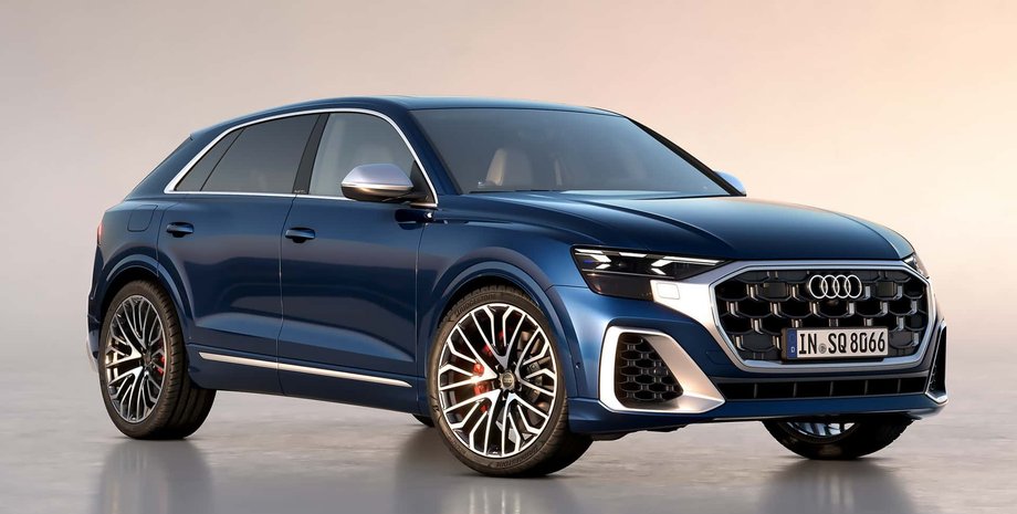 Audi, Audi Q8, Audi SQ8, Авто, Автомобили, Новинки, Кроссовер, Кроссоверы, Фото, Обновление