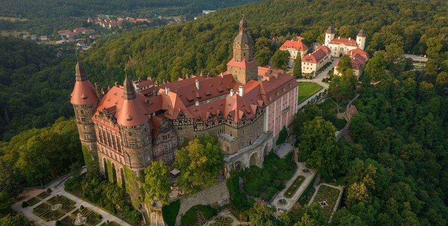 Замок Ксенж замок ксенж польща