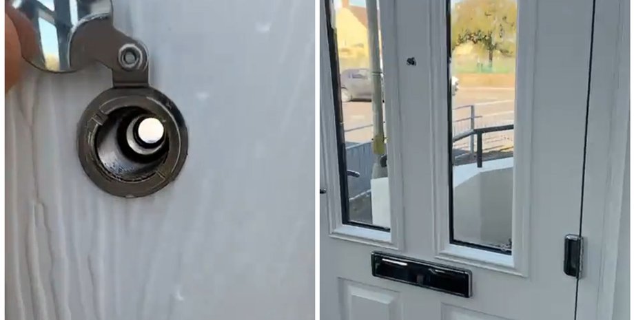 Мужчина купил "безопасные" двери с глазком: в сети посмеялись над увиденным (видео)