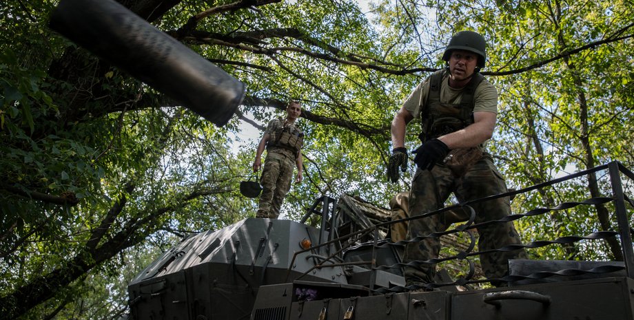 артиллеристы, артиллерия, ВСУ