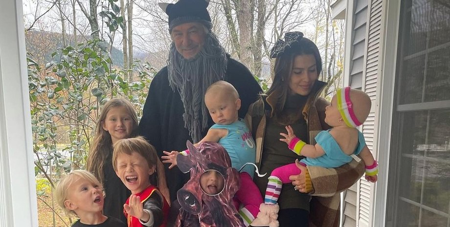 алек болдуин, хилария болдуин, хэллоуин