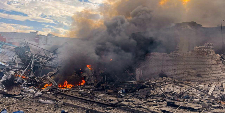 обстріли , Харків, удари дронів