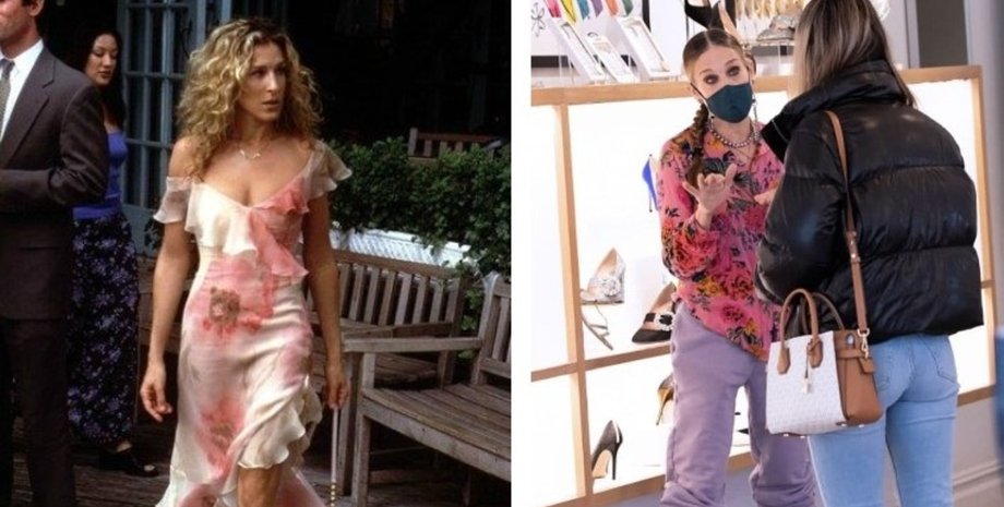 Сара Джессика Паркер, стиль, мода, коллаж