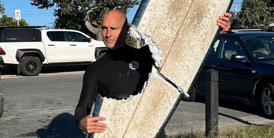 Мужчина чудом не получил никаких травм