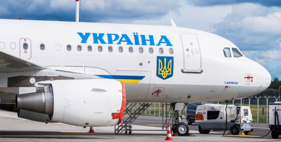 новости украины, самолет президента, самолет зеленского, отремонтировали самолет зеленского, новости литвы