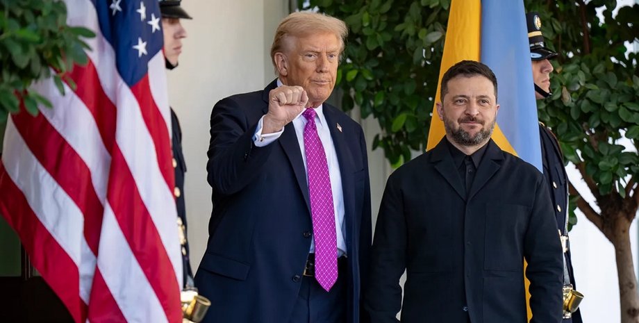 володимир зеленський та дональд трамп