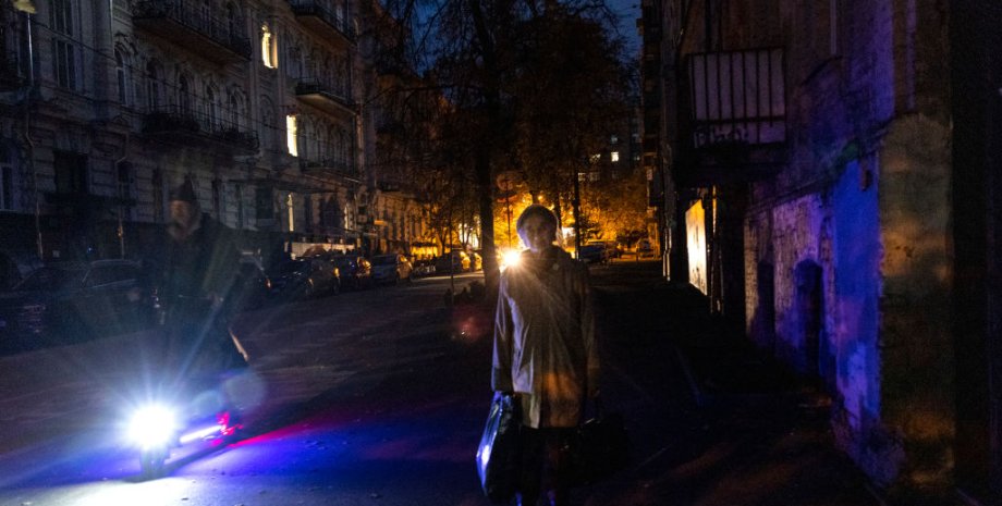 Аварійні відключення графіки електроенергія світло блекаут Київ