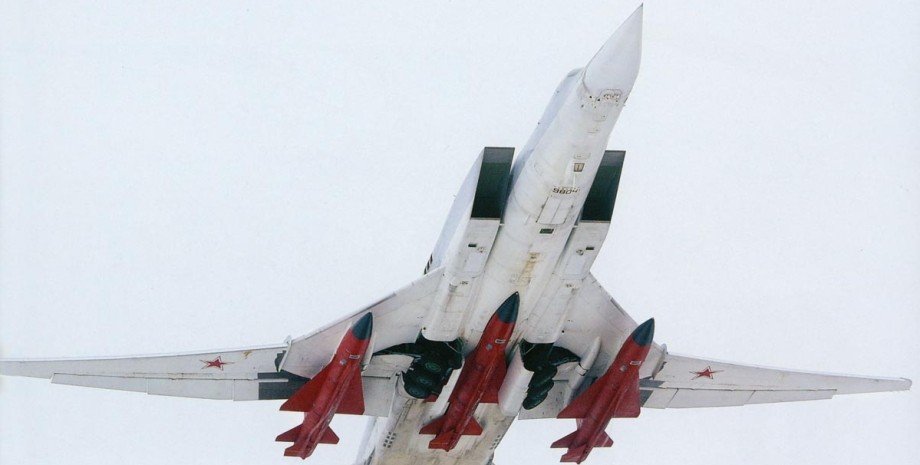 Ту-22М3 с ракетами Х-32