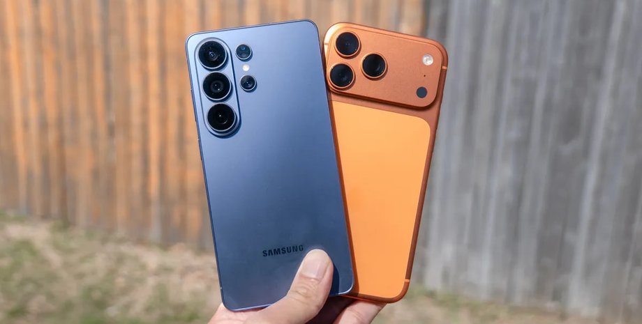 Флагмани Samsung Galaxy S26 Ultra та iPhone 17 Pro Max