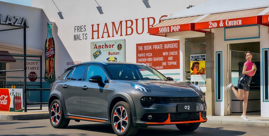 Lynk & Co 02, Geely Lynk & Co, Кроссовер Geely, электромобиль Geely
