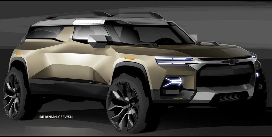 Новый внедорожник шевроле, новый Chevrolet, внедорожник Chevrolet