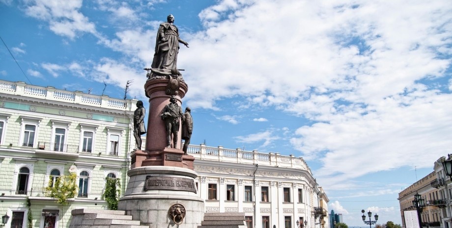 памятник Екатерине II, Екатерина II, одесса памятник, одесса памятник Екатерине II, Екатерина II одесса