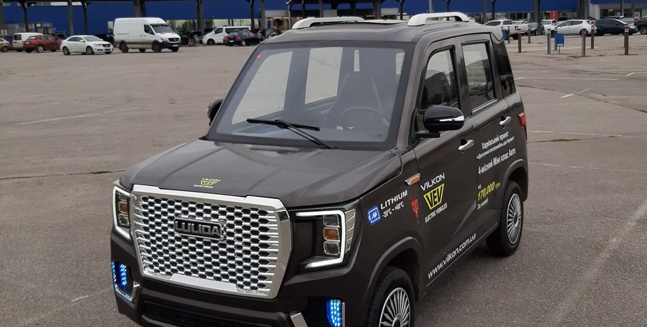 Електромобіль Lulida, український електромобіль, електричний кросовер