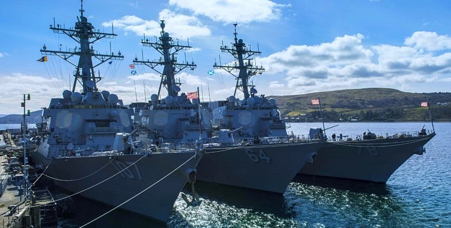 Эсминцы ВМС США класса Arleigh Burke