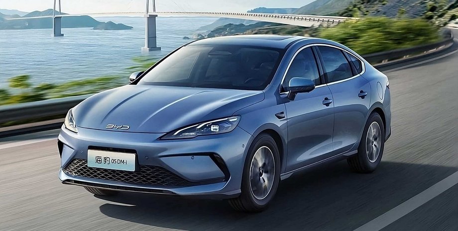 BYD Seal 05, BYD Seal, новый BYD Seal, седан BYD, седан BYD, гибрид BYD