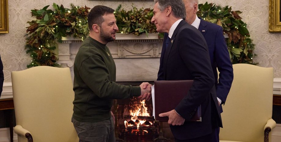 владимир зелений, зелений блінкен, блінкен зеленський