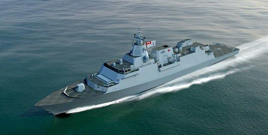 Канадский фрегат