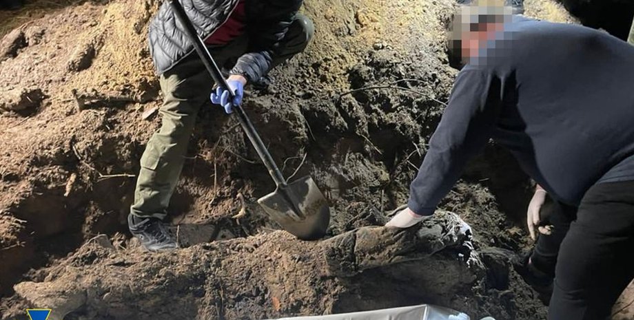 ексгумація, труп, могила, буча,