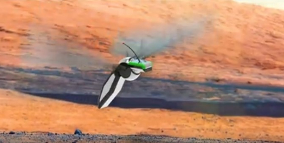 Marsbee, летающий робот, Марс
