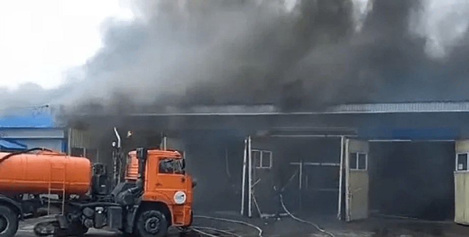 пожежа, вогонь, дим, пожежа тула