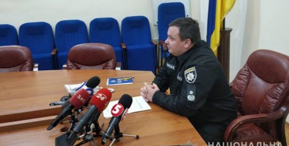 Начальник ГУ Нацполиции в Киевской области Дмитрий Ценов