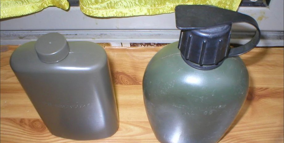 китайські фляги, пластикові фляги