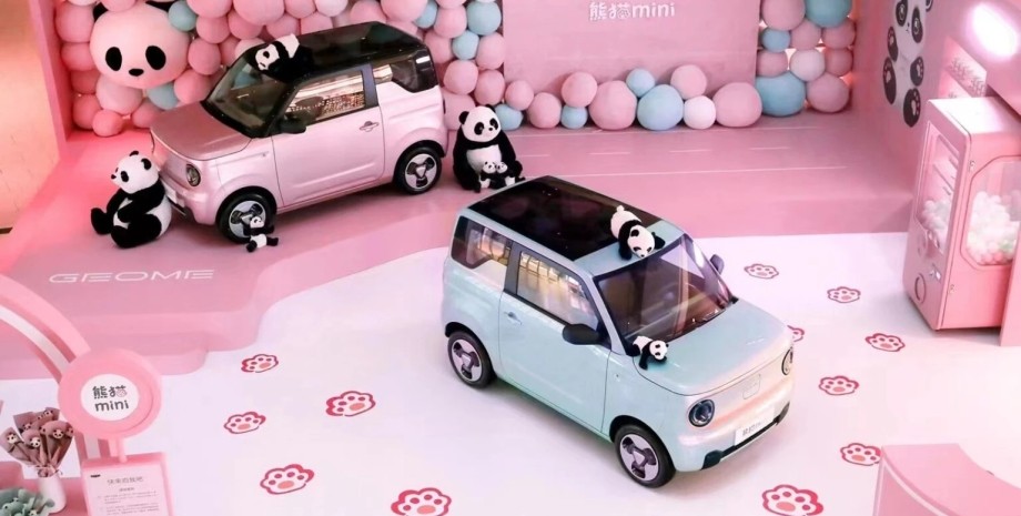 Новий Geely Panda Mini, електромобіль Geely, Geely Panda Mini, Geely Panda Mini 2023