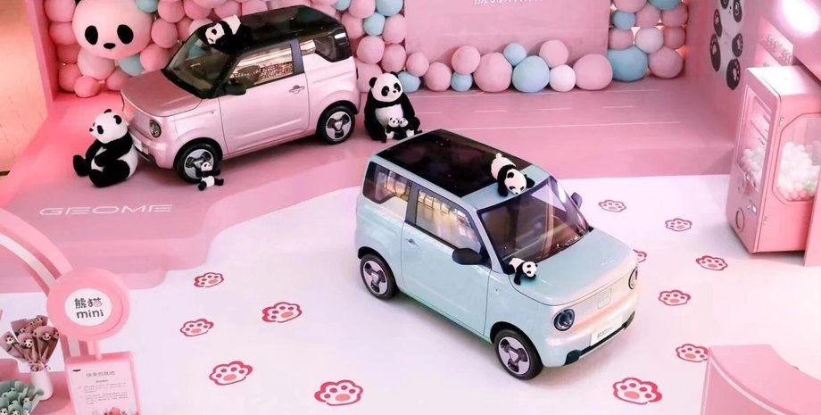 Новый Geely Panda Mini, электромобиль Geely, Geely Panda Mini, Geely Panda Mini 2023