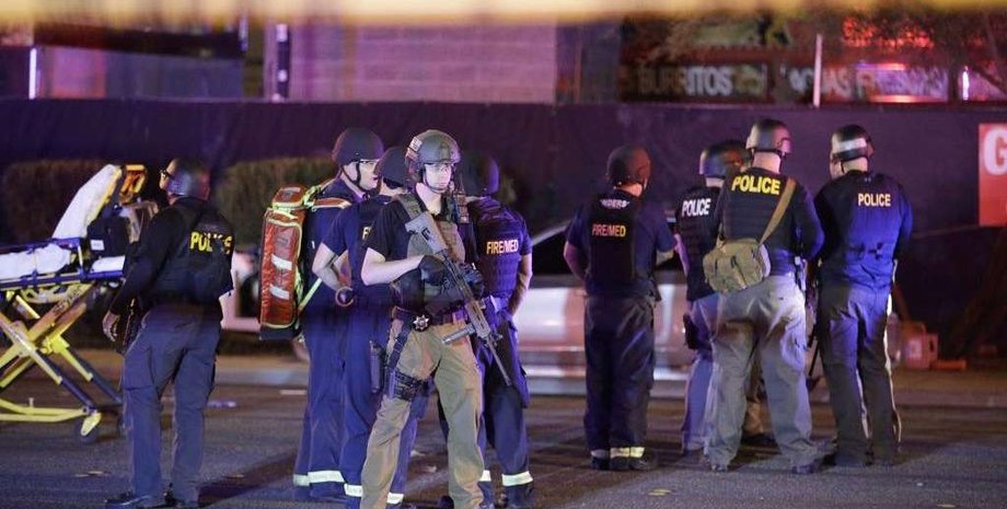 На месте стрельбы в Лас-Вегасе / Фото из открытых источников