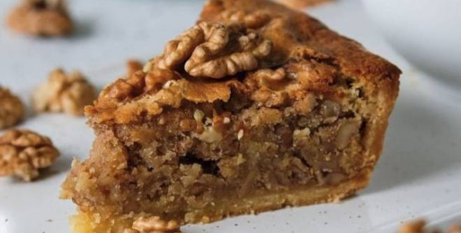 Яблочно-ореховый пирог, пирог с яблоками, постный пирог, яблочные пироги постные