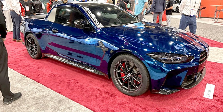 Пикап BMW M4, BMW M4, новый BMW M4, BMW M4 2022, тюнинг BMW M4