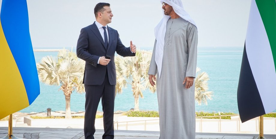 владимир Зеленский, зеленский, президент, оаэ, эмираты