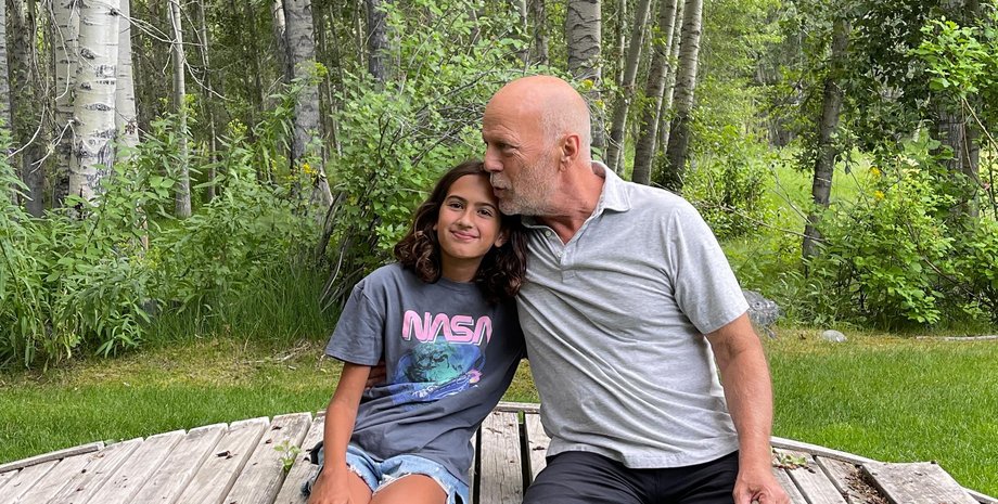 Мейбл Вілліс, Брюс Вілліс, батько, дочка