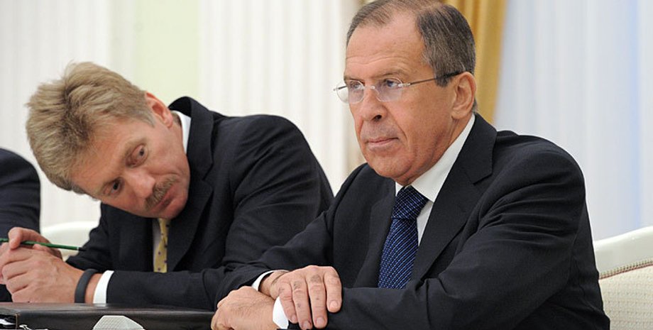 Дмитрий Песков и Сергей Лавров / Фото: "Коммерсант"