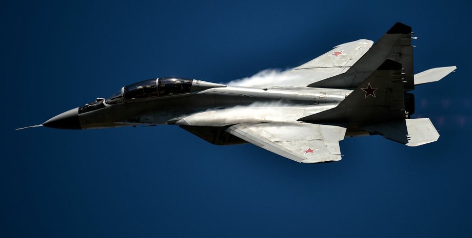 В России сгорел истребитель МиГ-29