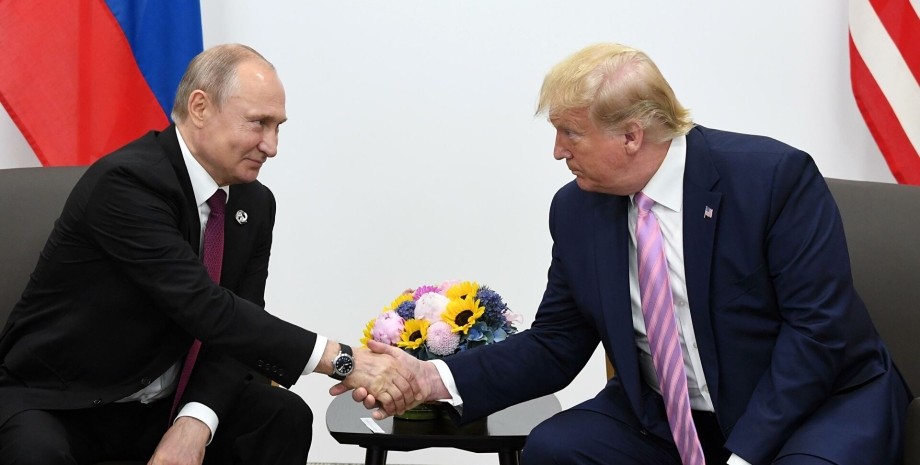 Володимир Путін, Дональд Трамп, президент РФ, експрезидент США