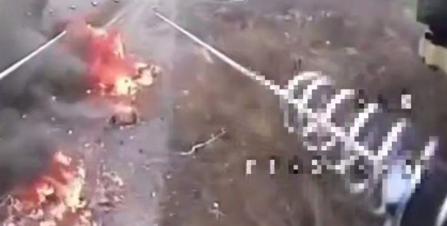 Горящая техника россиян