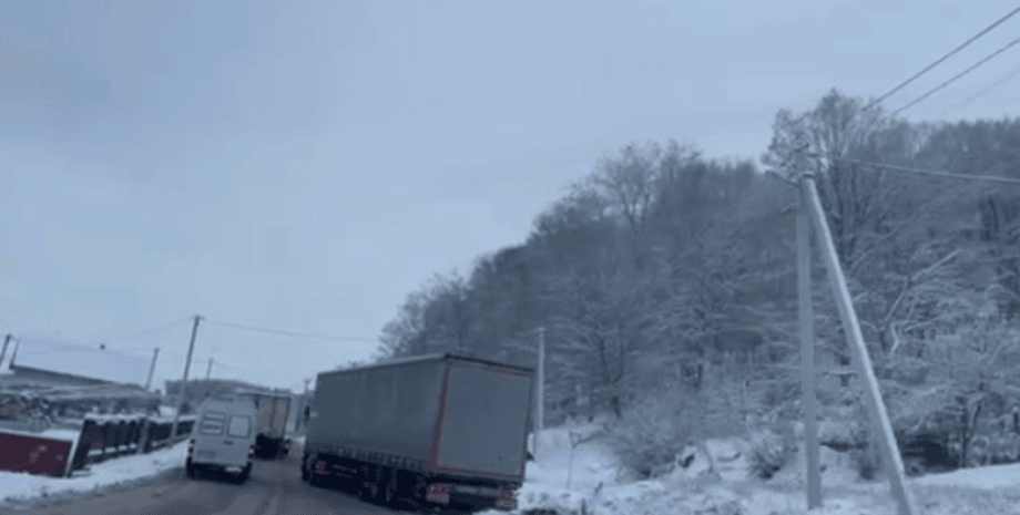 фура, дорога