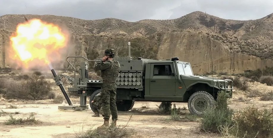 Мобильная минометная система ALAKRAN, минометный комплекс ALAKRAN, мобильный миномет ALAKRAN