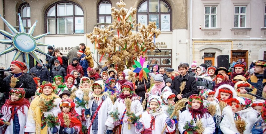 украинский дидух, рождественские традиции, новогодние традиции, украинские обряды и традиции