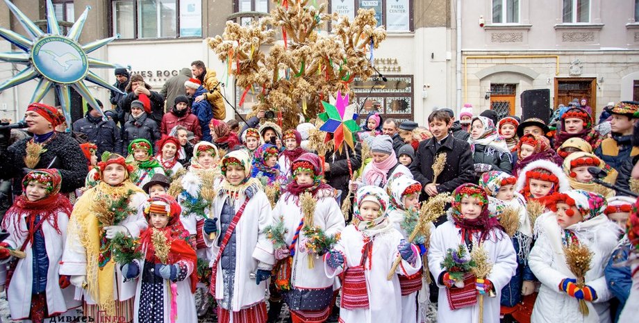 украинский дидух, рождественские традиции, новогодние традиции, украинские обряды и традиции