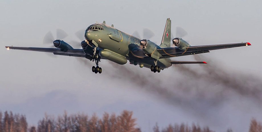 іл-20, літак розвідки іл-20, білорусь, російська розвідка, російський літак