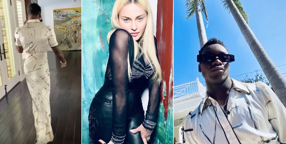 мадонна, дэвид банда, сын, платье