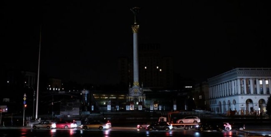 Киев без света
